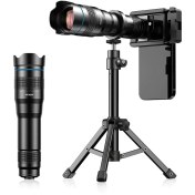 تصویر لنز تله فوتو موبایل اپکسل Apexel 36x Telephoto Lens Kit 