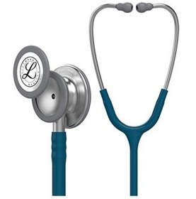 تصویر گوشی لیتمن کلاسیک 3 آبی کاربنی مدل Littmann classic III Caribbean Blue 5623 