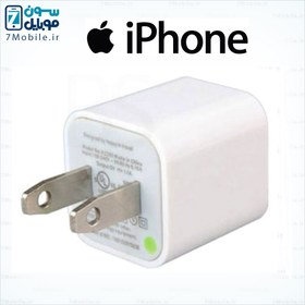 تصویر شارژر اصلی آیفون Apple iphone SE ا original adapter of Apple iphone SE original adapter of Apple iphone SE