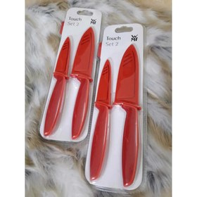 تصویر کارد آشپزخانه 2 پارچه وی ام اف | WMF TOUCH Knife Set 2-piece black 