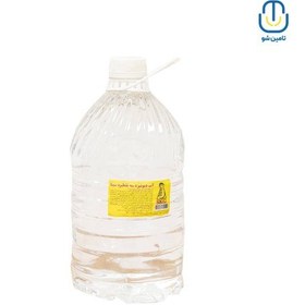 تصویر آب مقطر سه تقطیره سینا ۴ لیتری Sina Distilled water 4 liters 3 distilleries