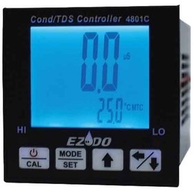 تصویر کنترلر و نمایشگر تابلویی TDS/Conductivity ازدو مدل EZDO 4801C 