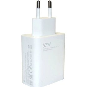 تصویر شارژر دیواری اصلی 67 وات فست شارژ یو اس بی شیائومی Original 67W Xiaomi adapter MDY-12-EH 67W Xiaomi MDY-12-EH 67W