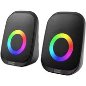 تصویر اسپیکر کامپیوتر اکسون مدل S107BT RGB EXON SPEAKER S-107BT