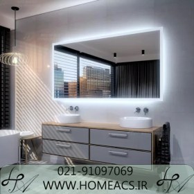 تصویر آینه دستشویی مدل R116 