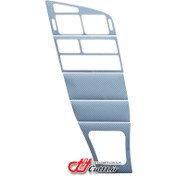 تصویر پک کاور داشبورد پژو ۴۰۵ و پژو پارس طرح قدیم کربن نقره ای کد ۱۰۸۵۴ 