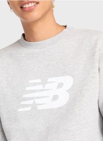 تصویر سویشرت پشمی اساسی برند new balance Essential Core Fleece Sweatshirt