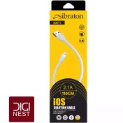 تصویر کابل تبدیل USB به لایتنینگ سیبراتون مدل S207i طول 1.1 متر 