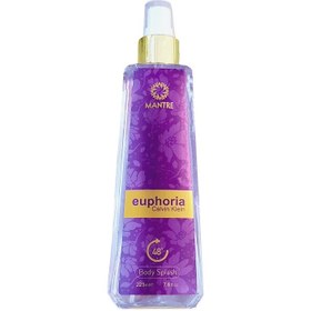 تصویر بادی اسپلش زنانه مانتره مدل Euphoria حجم 225 میلی لیتر Mantre Euphoria Body Splash For Men - 225ml