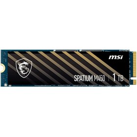 تصویر حافظه اس‌ اس‌ دی اینترنال ام اس آی مدل Spatium M450 M.2 2280 NVMe ظرفیت 1 ترابایت Msi Spatium M450 M.2 2280 NVMe 1TB Internal SSD