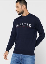 تصویر سویشرت با لوگو برند Tommy Hilfiger Logo Sweatshirt