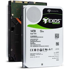 تصویر هارد اینترنال سیگیت مدل ST14000NM001G Exos X16 با ظرفیت 14 ترابایت (کارکرده) Seagate Exos X16 ST14000NM001G 14TB 7200 RPM 256MB Cache SATA 3.5 (used)