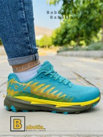 تصویر کفش هوکا مدل تورنت 2 (Hoka torrent 2) فیروزه ای کد 7051 