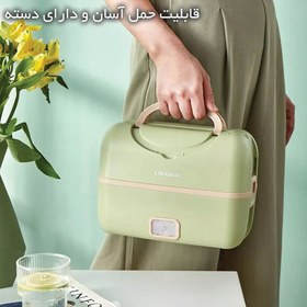 تصویر جعبه ناهار آشپزی برقی هوشمند شیائومی Xiaomi LIVEN FH-18 Electric Lunch Box 