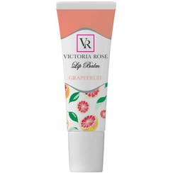 تصویر بالم لب گریپ فروت ویکتوریا رز 15میل VICTORIA ROSE Grapefruit Lip Balm 15ml