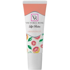 تصویر بالم لب گریپ فروت ویکتوریا رز 15میل VICTORIA ROSE Grapefruit Lip Balm 15ml