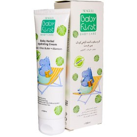 تصویر کرم مرطوب کننده گیاهی کودک بی بی فرست سی گل ۱۰۰ میلی لیتری Seagull Herbal Hydrating Cream 100 ml