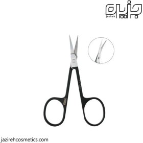 تصویر قیچی ابرو مخملی مشکی c12 نوپو 