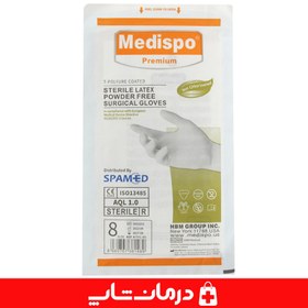 تصویر دستکش جراحی بدون پودر medispo 