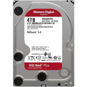 تصویر هارد اینترنال وسترن دیجیتال Red Plus با ظرفیت 4 ترابایت Western Digital Red Plus 4TB