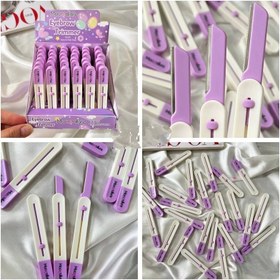 تصویر تیغ اصلاح ابرو اره ای مدل کاتری ، دقیق و حرفه ای .Mokaler Kateree Model Serrated Eyebrow Razor/Trimmer