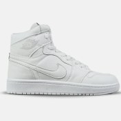 تصویر کتانی نایکی مدل Air Jordan 1 Mid چرم زنانه و مردانه سایز ۴۴ 