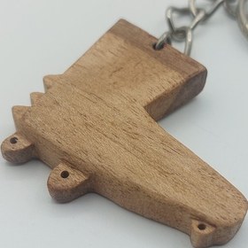 تصویر جاکلیدی تمساح چوبی 