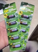 تصویر باتری ریموتی آلکالاین 12 ولت سایز 27A مارک GP 