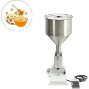 تصویر دستگاه پرکن مایعات رقیق و غلیظ فول پنوماتیک 10 الی 100 میلی لیتر مدل F28 آرازتک 