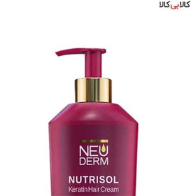 تصویر کرم مو کراتینه فاقد سولفات نوتریسل نئودرم حجم 200 میلی لیتر Neuderm Nutrisol Keratin Hair Cream 200ml