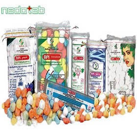 تصویر پنبه هیدروفیل زیگزاگ 100 گرمی 