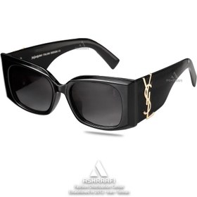 تصویر عینک مستطیلی YSL 