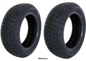 تصویر لاستیک بارز 175/70R13 گل P660 تاریخ تولید 2024 barez 175/70/R13 p660