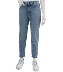 تصویر شلوار جین زنانه مام استایل آبی ریس Rees کد 1190041-08 