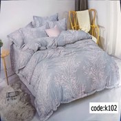 تصویر روتختی دو نفره پیگمنت کد K102 جنس نخ پنبه 