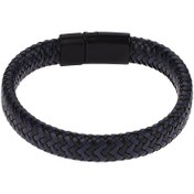 تصویر دستبند چرمی مردانه مدل Deri902 