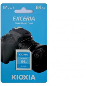 تصویر رم اس دی 32 و ۶۴ گیگ کیوکسیا Kioxia Exceria U1 C10 100MB/s - 64GB Kioxia Exceria U1 C10 100MB/s SDHC Memory