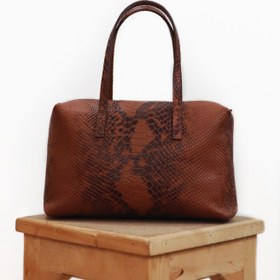 تصویر کیف دستی چرم 