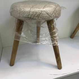 تصویر پاف سه پایه - سفید 