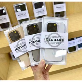 تصویر کاور گوشی اپل iPhone 16 pro max کی-زد دوو مدل ICEGUARD - مشکی 