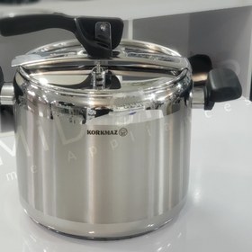 تصویر زودپز روگازی 7 لیتر توربو کرکماز مدل A156 Korkmaz Turbo A156 Pressure Cooker