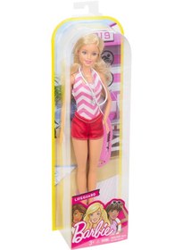 تصویر عروسک نجات غریق باربی برای دختران برند barbie Barbie Girls Lifeguard Doll