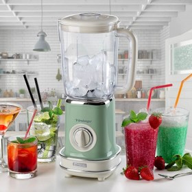 تصویر مخلوط کن آریته مدل Ariete Vintage Blender ART568 ARIETE VINTAGE BLENDER 1.5L GREEN and BLUE 568