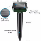 تصویر دستگاه دفع‌کننده و دور کننده فرا صوت حشرات و حیوانات موذی 