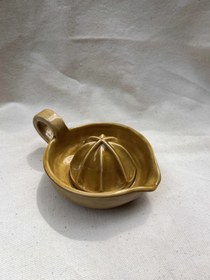 تصویر آب مرکبات گیری سرامیکی دستساز - اخرایی 