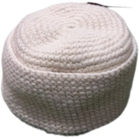 تصویر کلاه پشمی دستباف 