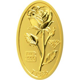 تصویر خرید شمش 24 عیار گل رز 1 گرم 