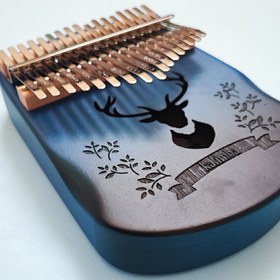 تصویر کالیمبا موکارین طرح گوزنی آبی 