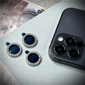 تصویر محافظ لنز دوربین مجزا اکلیلی مناسب برای Apple iPhone 13 