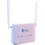 تصویر مودم 4G/TD-LTE یوتل به همراه یک عدد سیمکارت آپتل با 50 گیگ اینترنت شش ماهه utel-L443